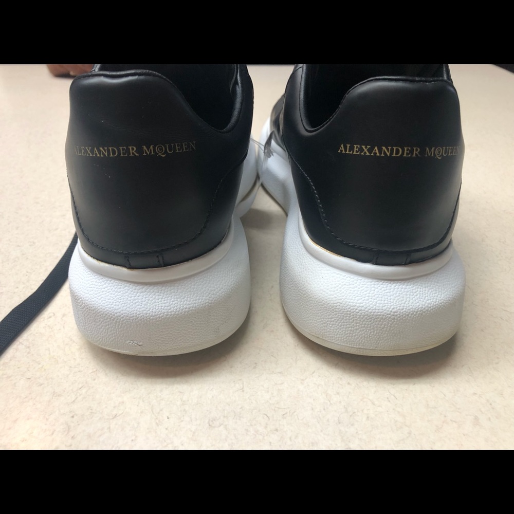 Alexander McQueen Black Oversized Sneakers